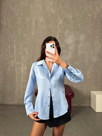 Suo Mavi Vatkalı GömlekGausGÖMLEKGU100586