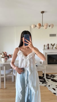 Beyaz Fırfır Detaylı Tasarım Kimono GAUS-01619GAUSالبلوزات GAUS-01619