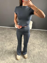 Lana Füme İspanyol Paça İkili TakımGausTAKIMGU004220