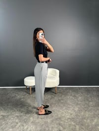 Gri Paçası Düğmeli Zr Model PantolonGausPANTOLONGU007209