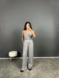 Helgi Gri Beli Lastikli Pike Modal Tulum GausTULUMGU008442