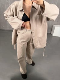 Vizon Gabardin Kuşaklı Takım Gaus0008GausTAKIMGU1001001