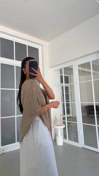 Bej Asimetrik Pul Detaylı Panço GAUS-01849GAUSPançoGAUS-01849