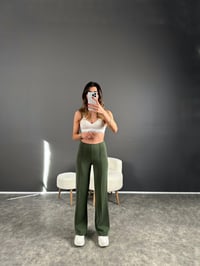 Haki Çımalı Modal Pantolon GausPANTOLONGU004216