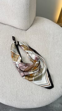 Acı Kahve Çok Çanta Desenli Fular GAUS-00333GAUSŞal & FularGAUS-00333