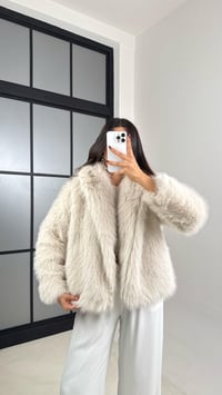 Taş Yakalı Astarlı Premium Kürk GAUS-00470GAUSCEKETGAUS-00470