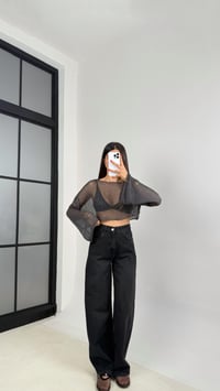 Siyah ZR Muadil Yıkama Desenli Jean GAUS-0067GAUSDENİM PANTOLONGAUS-0067