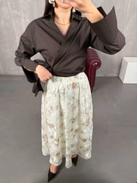 Dali Çok Renkli Desenli Astarlı Tasarım EtekGausETEKGU100920