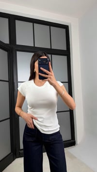 Ekru MD Muadil Basic Bluz GAUS-01351GAUSالبلوزات GAUS-01351