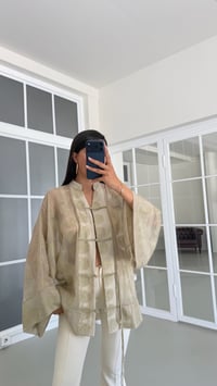 Yeşil Çin Düğme Detaylı Premium Gömlek GAUS-01711GAUSGÖMLEKGAUS-01711