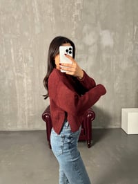 Mare Bordo Düğmeli HırkaGausHIRKAGU00903963