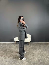Polito Gri Premium Üçlü TakımGausTAKIMGU004384