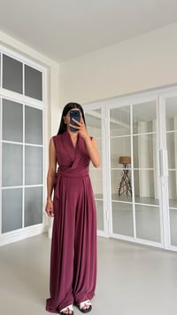 Mürdüm OYS Model Bağlama Detaylı Bluz Beli Lastikli Pantolon İkili Modal Takım GAUS-01662GAUSSuitsGAUS-01662