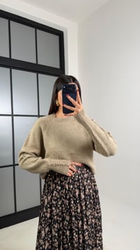 Vizon İtalyan Kol Yumuşak Dokulu Triko Kazak GAUS-00644GAUSKAZAKGAUS-00644