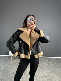 Holle Siyah İçi Kürklü Mont GausMONTGU002735