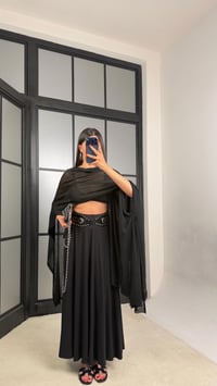 Siyah Modal Kumaş Basic Etek GAUS-01559GAUSETEKGAUS-01559