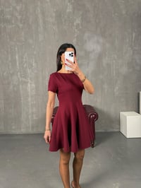 Jesa Bordo Tasarım Mini ElbiseGausELBİSEGU100495