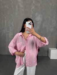 Pembe Salaş Gömlek Gaus00074GausGÖMLEKGU1001171
