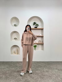 Pia Vizon Oys Modal Kumaş Kapüşonlu TakımGausTAKIMGU00903500