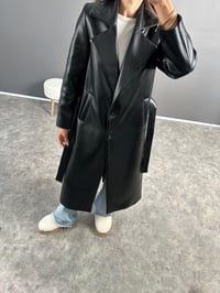 Siyah Premium Rugan Astarlı KabanGausKABANGU002791