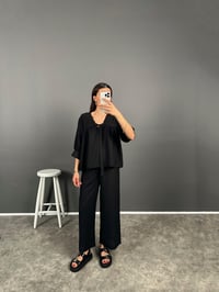 Jil Siyah Pinterest Keten İkili TakımGausTAKIMGU008135
