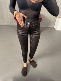 Zeland Kahve ZR Model Mumlu Kesik Paça PantolonGausPANTOLONGU10088