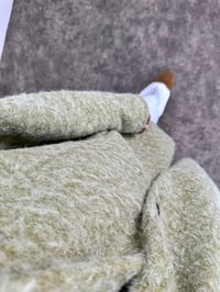 Garni Yeşil Kırçıklı Kaşe KabanGausKABANGU00903410