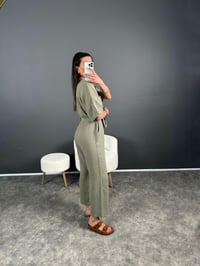 Haki Müslin Kemerli Tulum GausTULUMGU007273