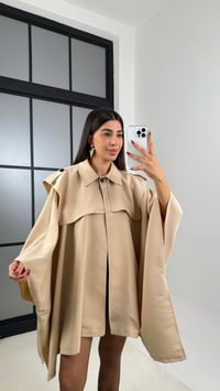 Taş Premium Tasarım Panço Trençkot GAUS-00156GAUSTRENÇKOTGAUS-00156