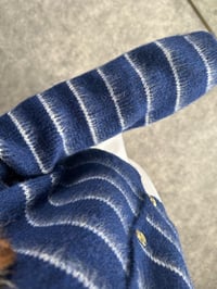 Flaw Mavi Çizgili Hırka GausHIRKAGU004083