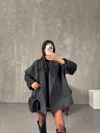 Giso Antrasit Astarlı Premium Kaşe KabanGausKABANGU00904382