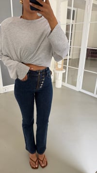 Mavi Düğme Detaylı Likralı Tasarım Jean GAUS-02148GAUSDenim PantsGAUS-02148