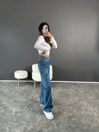 RYN Blue Cep Detaylı Jean GausDENİM PANTOLONGU002801