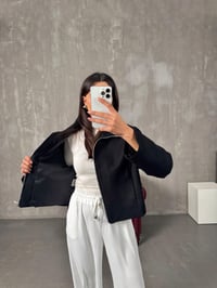 Rani Siyah MD Astarlı Kaşe CeketGausCEKETGU00904151