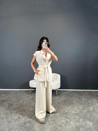 Liu Taş Zr Model Yelekli İkili Takım GausTAKIMGU004434