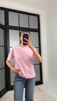 Pembe Kısa Kol Basic Tshirt GAUS-01417GAUSTshirtGAUS-01417
