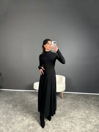 Elita Balıkçı Yaka Maxi Boy Elbise GausELBİSEGU004198