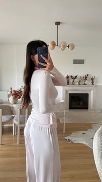 Pembe ZR Model Atlet Detaylı Hırka Pantolon İkli Takım GAUS-02100GAUSTAKIMGAUS-02100