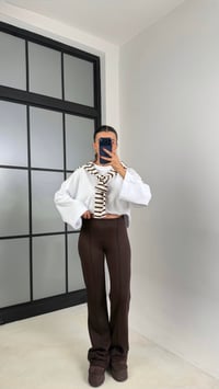 Acı Kahve Zr Muadil Çımalı Modal Pantolon GAUS-00641GAUSPANTOLONGAUS-00641