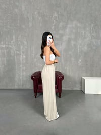 Taş Şeritli Modal Kumaş Eşofman Altı Gaus00180GausEŞOFMANGU1001422