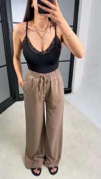 Vizon Beli Lastikli Tencel Denim Pantolon GAUS-01474GAUSDENİM PANTOLONGAUS-01474