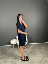 Cod Lacivert  Basic Salaş ElbiseGausELBİSEGU007227