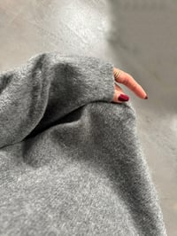 Sole Gri Bisiklet Yaka Yumuşak Triko KazakGausKAZAKGU00903990