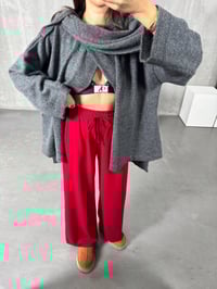 Sima Bordo Beli Lastikli Ayrobin PantolonGausPANTOLONGU00903861