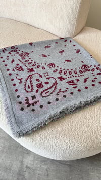 Bordo Desenli Muadil Triko Şal GAUS-00907GAUSŞal & FularGAUS-00907