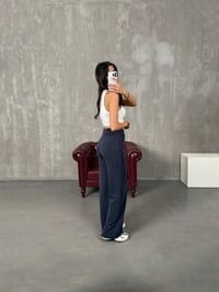 Rafel Lacivert Oys Model Rahat PantolonGausPANTOLONGU100288