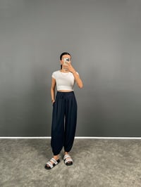 Mey Lacivert  Modal Kumaş PantolonGausPANTOLONGU008524