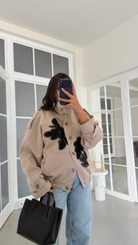 Taş İşlemeli Astarlı Ceket GAUS-02154GAUSJacketsGAUS-02154