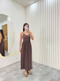 Kahve Askısı Ayarlanabilir Moda Kumaş Tulum Gaus00331GausTULUMGU1001767