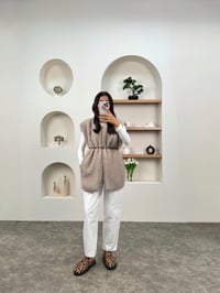 Viven Taş Kemerli Yumoş YelekGausYELEKGU00903548